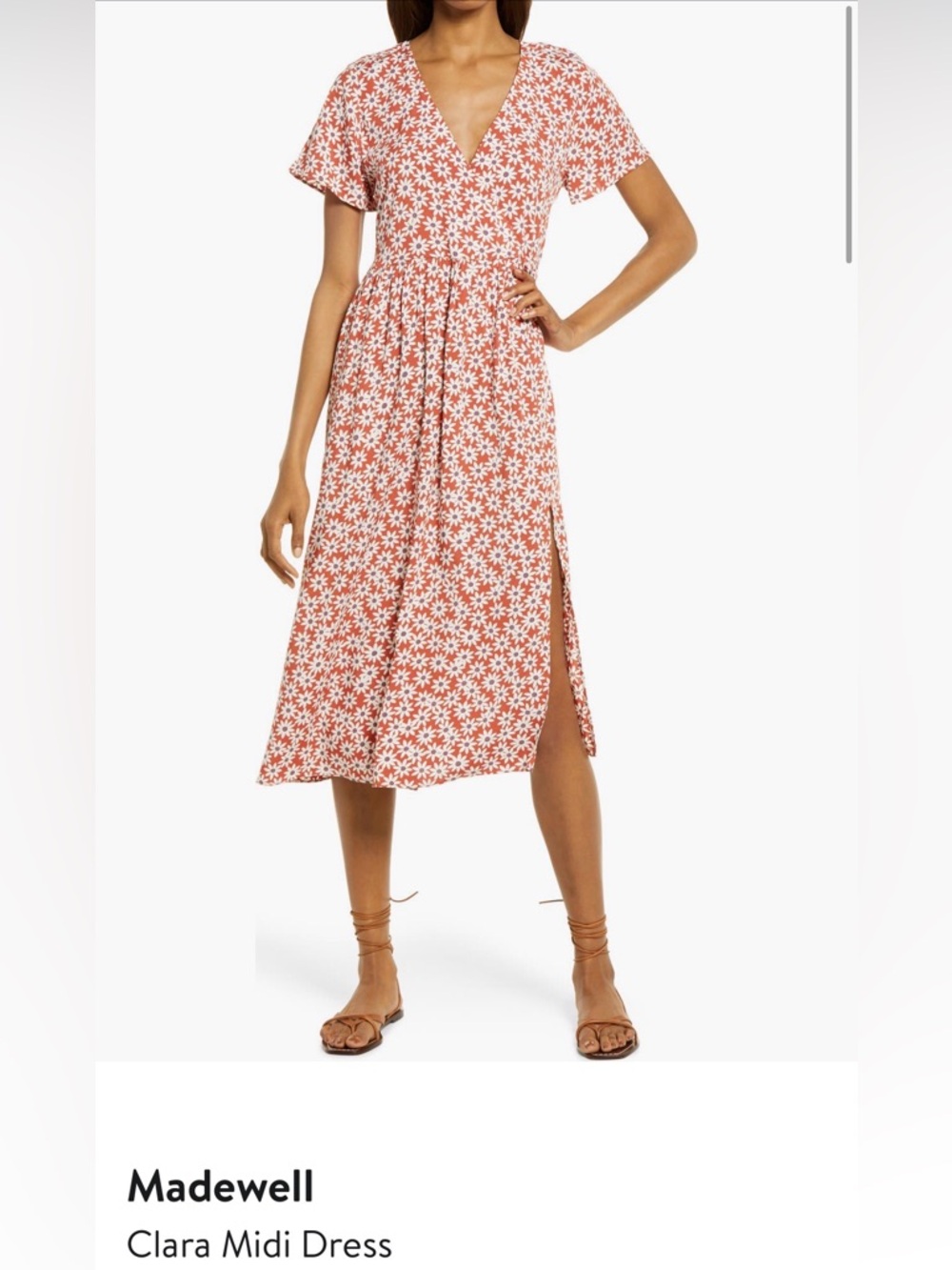 Madewell Clara Midi Dress